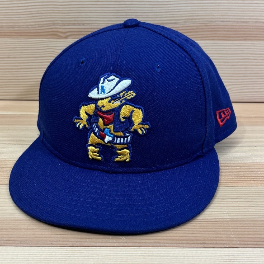 Amarillo Sod Poodles New Era 59FIFTY Fitted Hat Sz 7 1/8 MiLB Baseball Made USA